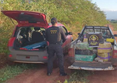 Trio é preso com mais de meia tonelada de maconha em Itaquiraí