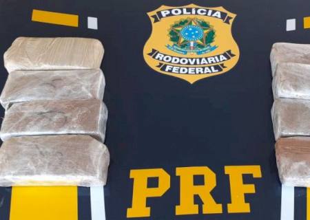 PRF apreende 6,3 kg de maconha com menor de idade em Coxim