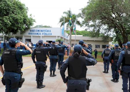 Área central conta com Base Comunitária de Segurança Pública