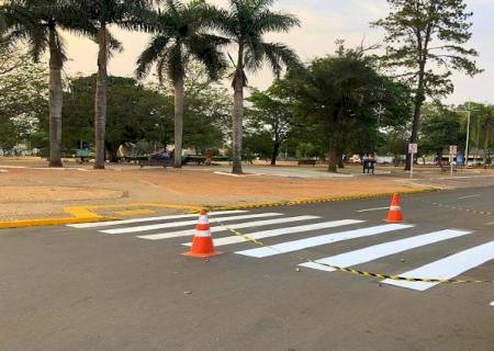 Detran dá início a obras de sinalização viária em Angélica, Taquarussu e mais seis cidades