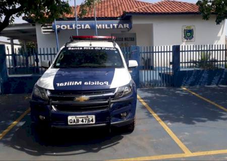 Em Santa Rita do Pardo, Polícia Militar prende foragido da Justiça com dois mandados de prisão