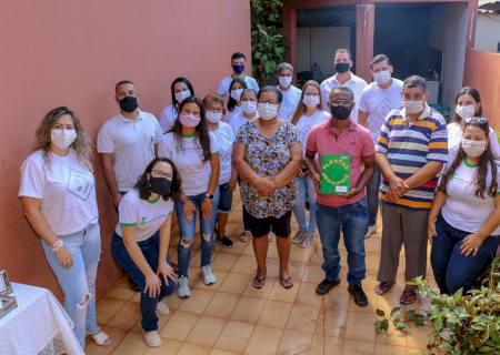 Usuários do CAPS participam do encerramento da oficina terapêutica de plantas medicinais