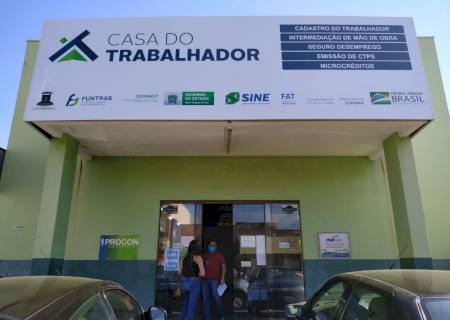 Casa do Trabalhador abre a semana com 56 vagas de emprego em Nova Andradina