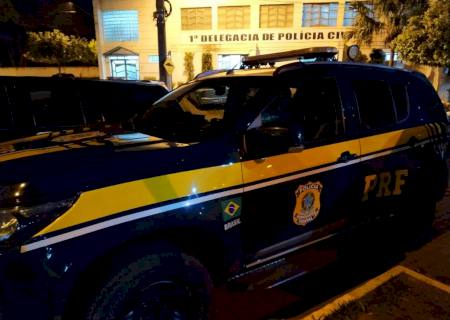 Motorista com carro furtado é preso pela PRF em Nova Casa Verde