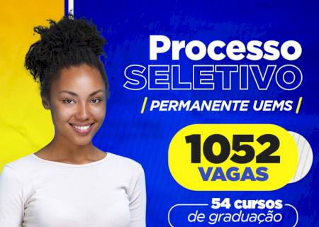 Processo Seletivo da UEMS abre inscrições para 1052 vagas