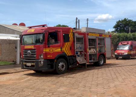 Incêndio queima quarto de residência em Nova Andradina