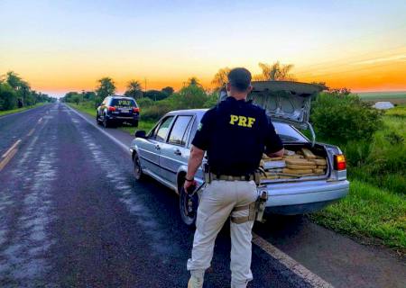 Jovem é preso transportando maconha para quitar dívida de R$ 30 mil com traficantes em MS