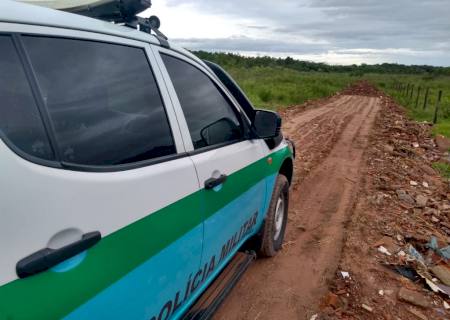 Polícia Ambiental de Anaurilândia autua paranaense por construir estrada sem autorização ambiental