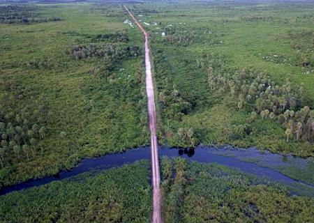 Obras de acesso à ponte que interliga os pantanais da Nhecolândia e Paiaguás estão adiantadas