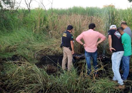 Corpo de mulher é encontrado carbonizado em Nova Alvorada do Sul