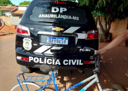 Polícia Civil em Anaurilândia recupera bicicletas em menos de 24h, após o registro de furto