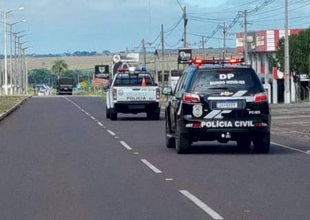 Polícia Civil se reúne com PM e Polícia Paraguaia para discutir medidas de repressão aos roubos na fronteira