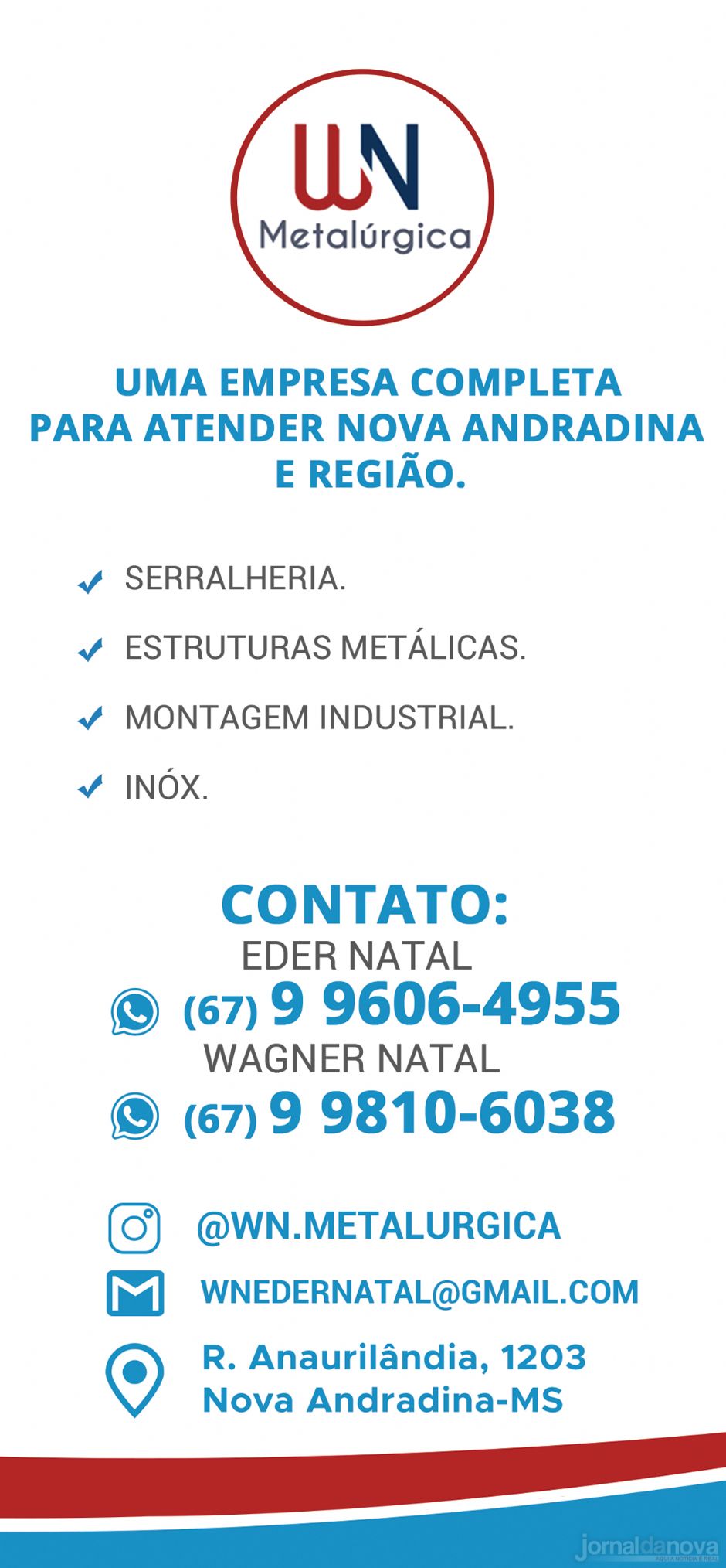 Fabricante de estruturas metálicas e serviços de montagem industrial, WN Metalúrgica une qualidade e segurança