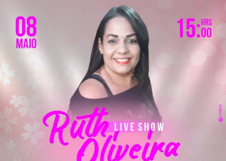 Para dançar: live-show com Ruth Oliveira terá muito forró e sertanejo