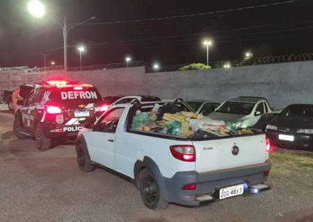 Durante monitoramento, Defron prende trio com mais de meia tonelada de drogas em Campo Grande