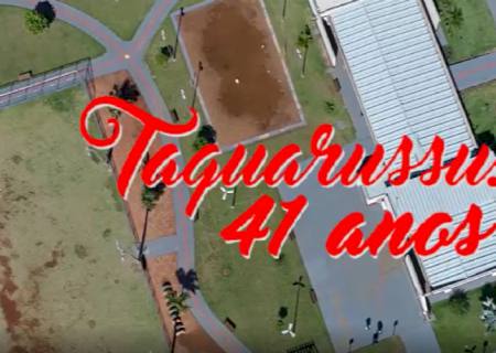 Vídeo: Mensagem do prefeito e vice dos 41 anos de Taquarussu