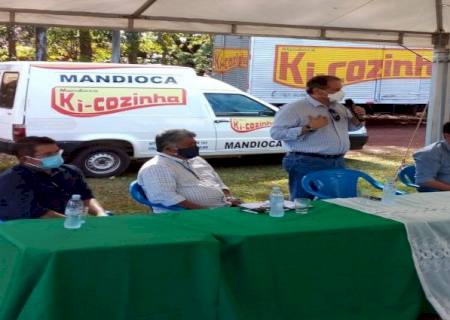 Empreendedor familiar reinaugura agroindústria de mandioca em Caarapó e destaca apoio da Agraer