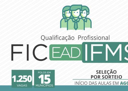 IFMS abre 1,2 mil vagas em cursos de qualificação profissional a distância