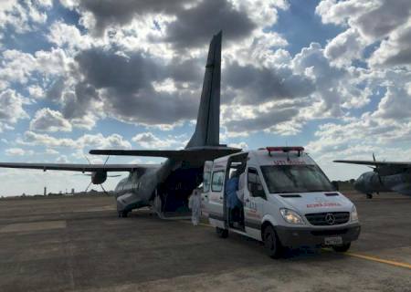 Cinco pacientes com covid-19 foram transferidos para a capital paulista