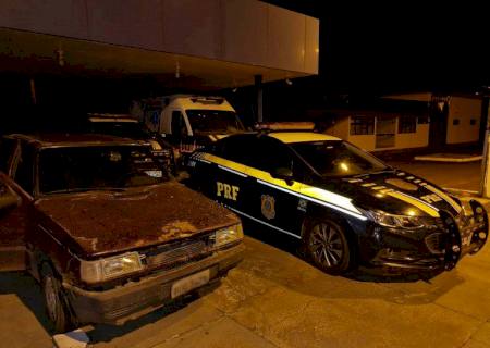 PRF prende quadrilha e recupera veículo em Campo Grande