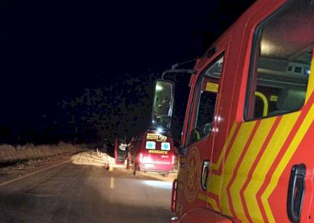 Colisão entre carretas mata motorista entre Santa Rita do Pardo e Campo Grande