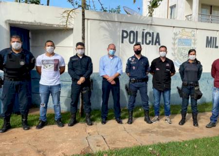 Polícia Militar de Taquarussu firma parceria com Prefeitura para melhorar a segurança da população