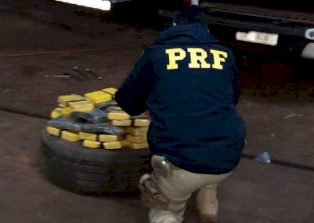 PRF apreende 45 kg de cocaína e 18 kg de crack em Bataguassu