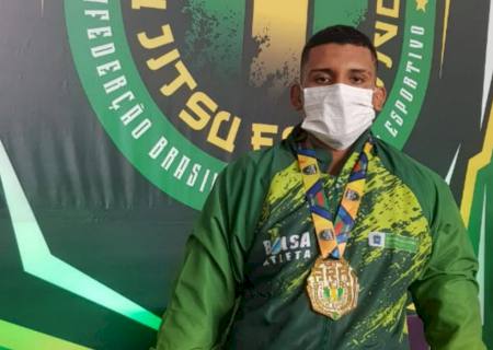 Campo-grandense conquista o ouro no Campeonato Brasileiro de Jiu-Jitsu Esportivo