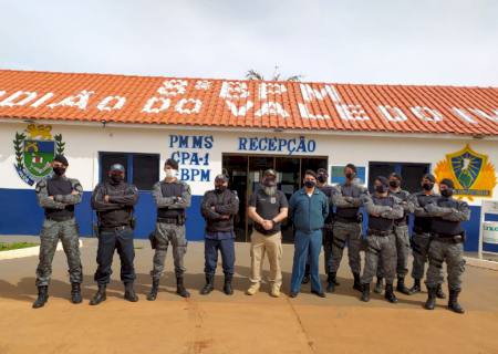 8º Batalhão recebe a visita do coordenador do arco central da ''Operação Hórus''