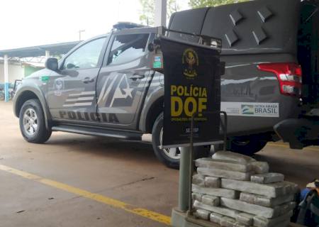 Vídeo: Passageiro de ônibus é flagrado com 30 kg de maconha que seguia para o Rio Grande do Sul