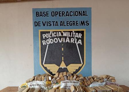 Vídeo: PMR da Base Operacional de Vista Alegre apreende mais de 330 kg de maconha