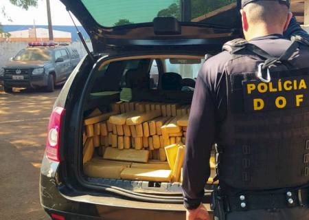 Vídeo: Traficante que transportava 400 kg de maconha morre em troca de tiros com o DOF na região de fronteira