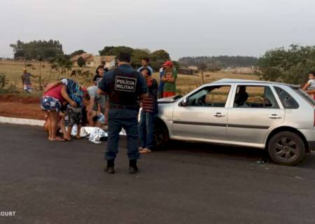 Motorista bêbado atropela duas crianças em Caarapó