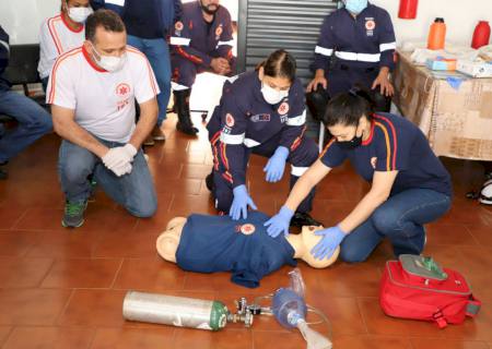 Profissionais do Samu recebem treinamento em Atendimento Pré-Hospitalar