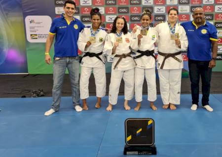 Judô de MS mantém tradição e termina o Brasileiro Sub-21 feminino no pódio