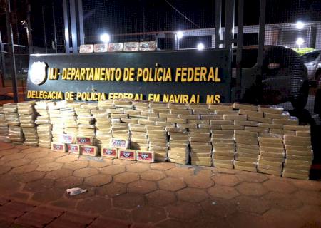 Motorista é preso pela Polícia Federal com carga de cocaína em Ivinhema