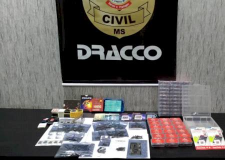 Vídeo: Dracco deflagra operação contra pirataria na Capital