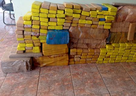 Força Tática apreende 330 kg de maconha em Nova Andradina