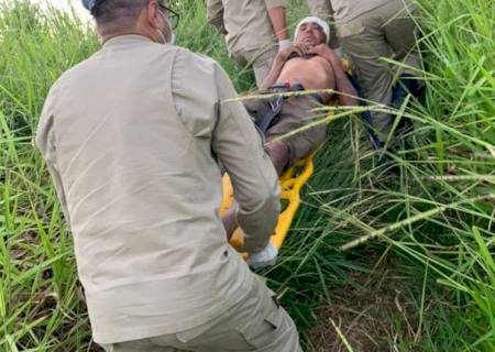 Homem é resgatado com vida dez dias depois de sofrer tentativa de homicídio