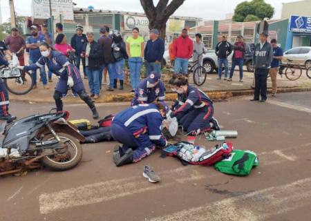 Agente de saúde morre atropelada por caminhão em Dourados