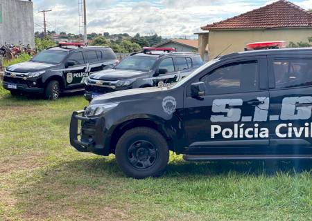 Polícia Civil deflagra operação contra o tráfico de drogas em Glória de Dourados