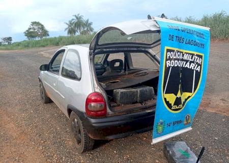 PMR prende casal com 150 kg de maconha em Brasilândia