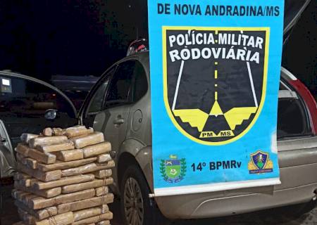 Vídeo: Paranaense é preso pela Polícia Militar Rodoviária com carga de maconha entre Nova Andradina e Batayporã