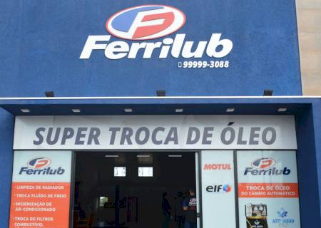 Ferrilub: Nova Andradina ganha loja especializada em troca de óleo de veículos automotores