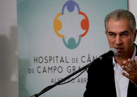 Reinaldo Azambuja libera R$ 16 milhões para conclusão do Hospital de Câncer da Capital