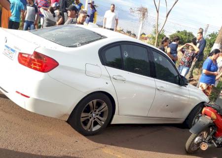 Empresário é executado ao ter carro metralhado por pistoleiros na fronteira