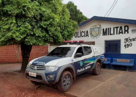 Em posse de uma faca, homem ameaça mãe e esposa, mas acaba preso em Amandina