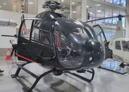 Senad apreende helicóptero de matrícula brasileira usado no narcotráfico