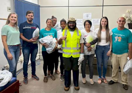 Agentes de endemias recebem equipamento de proteção individual e tem orientações de Segurança do Trabalho