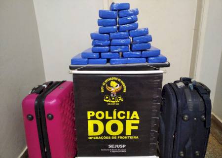 Droga com destino a Santa Catarina é interceptada pelo DOF em Tacuru